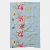 Frühjahr Sommer Blume Wiese Geschirrtuch (Vertikal)