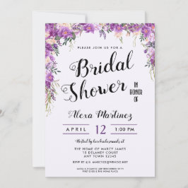 Frühjahr Sommer Blumen Top Bridal Dusche Einladung