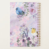 Frühjahr Sommer Blumenvögel Wildblume Rose Garten Planer (Rückseite)