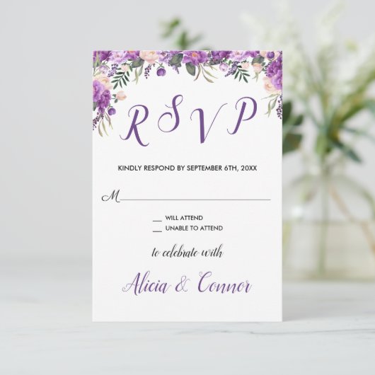 Frühjahr Sommer Flora UAWG Reputation Einladung (Stehend Vorderseite)