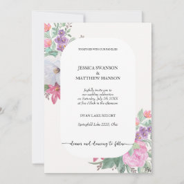 Frühjahr Sommer Floral Boho Garden Einladung