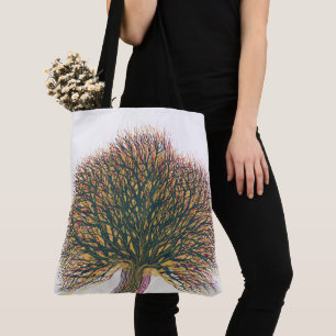 Frühjahr Sommer Herbst Winter Tree Tasche