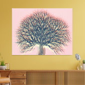 Frühjahr Sommer Herbst Winterbaum #3 Leinwanddruck (Insitu (Wohnzimmer))