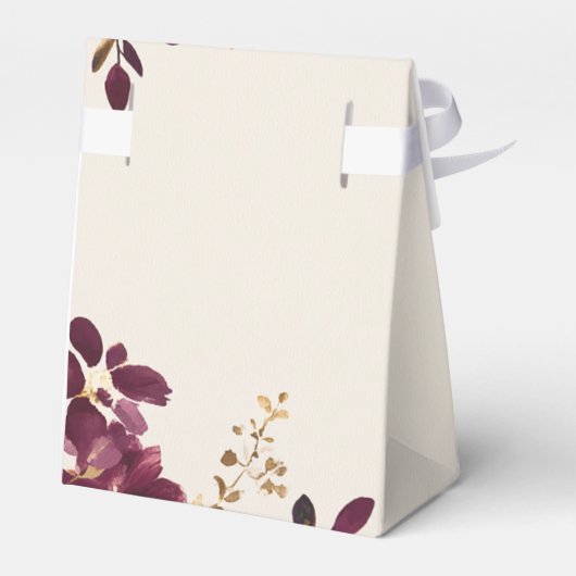 Frühjahr Sommer-rote Rosen Geschenkschachtel (Rückseite)