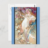 Frühjahr Sommer Winter Postkarte (Vorne/Hinten)