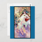 Frühjahr Sommer Winter Postkarte (Vorne/Hinten)