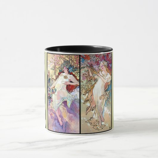 Frühjahr Sommer Winter Tasse (Zentrum)