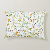 Frühjahr Sommerwilde Blume Dekokissen (Rückseite)