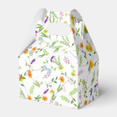 Frühjahr Sommerwilde Blume Geschenkschachtel (Rückseite)