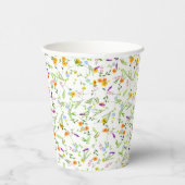 Frühjahr Sommerwilde Blume Pappbecher (Rechts)