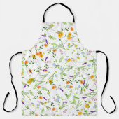 Frühjahr Sommerwilde Blume Schürze (Vorderseite)