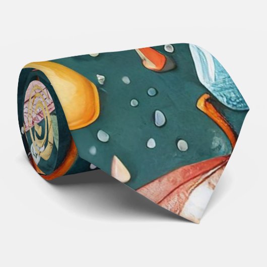 Frühjahr-Splendor Krawatte (Gerollt)