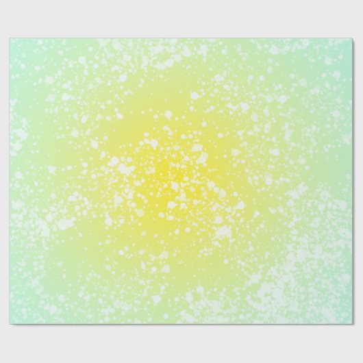 Frühjahr-Spritzer Geschenkpapier (Flach)