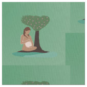 Frühjahr Stoff (Nahaufnahme)