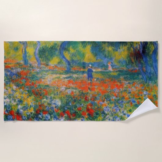 Frühjahr Strandtuch (Vorderseite)