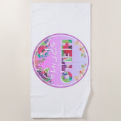 Frühjahr Strandtuch (Vorderseite)