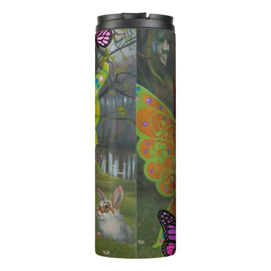 "Frühjahr" Thermosbecher (Rückseite)