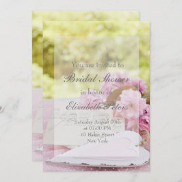 Frühjahr Vintage Blume Liebhaber Brautparty Einladung