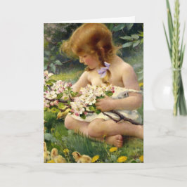 "Frühjahr" von Franz Dvorak Easter Feiertagskarte