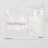 Frühjahr von Giuseppe Arcimboldo Postkarte (Rückseite)