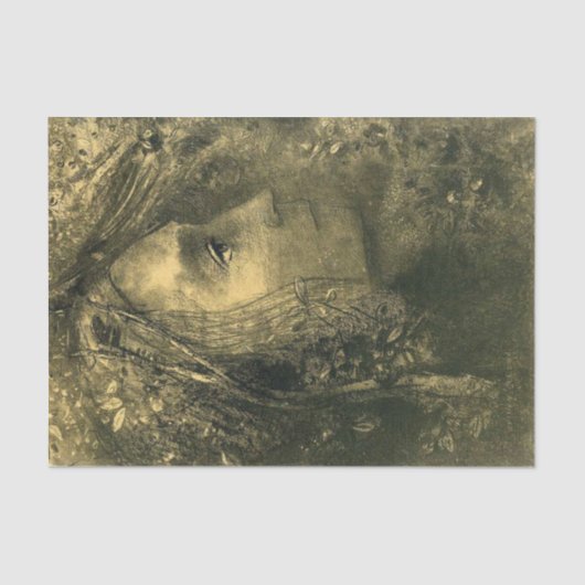 Frühjahr von Odilon Redon Tissue Paper Seidenpapier (Vorderseite)