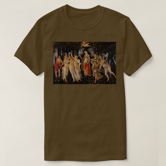 Frühjahr von Sandro Botticelli T-Shirt (Design vorne)