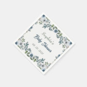 Frühjahr Wasserfarbe Babydusche Serviette (Ecke)