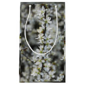 Frühjahr, Weißblüten Foto Maßgeschneiderte Geschen Kleine Geschenktüte (Vorderseite)