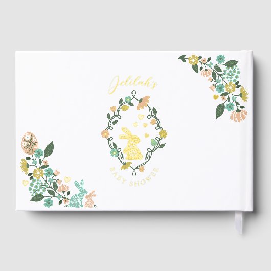 Frühjahr Wildblume Ostersonnendusche Gästebuch (Rückseite)