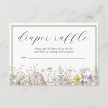 Frühjahr-Wildblumen Kinderduschmaschine Windeln Ra