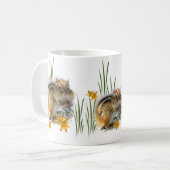 FrühjahrChipmunk Kaffeetasse (Vorderseite Links)