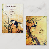 FRÜHJAHRESMONOGRAM VISITENKARTE (Vorne/Hinten)