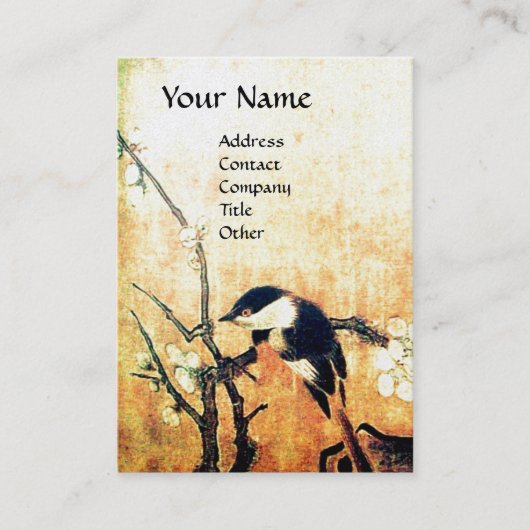 FRÜHJAHRESMONOGRAMM VISITENKARTE (Vorderseite)