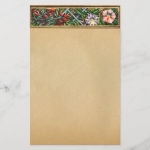 FRÜHJAHRESZEITUNG: GLORY UND RED BERRIES BRIEFPAPIER