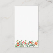 Frühjahrs-Blätter Hochzeiten QR-UAWG Begleitkarte (Rückseite)