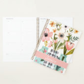 Frühjahrs-Blume-Design mit Namen Planer (Anzeige)