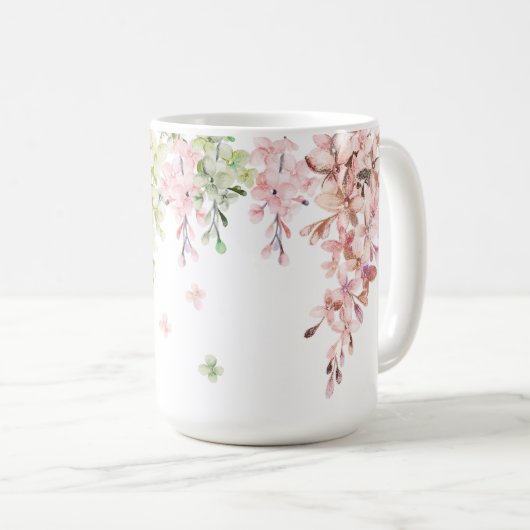 Frühjahrs-Blume Kaffeetasse (VorderseiteRechts)