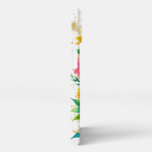 Frühjahrs-Blume Sarcasm Zitat iPhone Hülle (Rechte Seite)