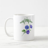 Frühjahrs-Blume-Tasse - Design "Spring Brings Hope Kaffeetasse (Links)