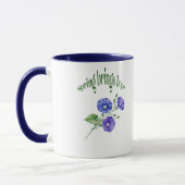 Frühjahrs-Blume-Tasse - Design "Spring Brings Hope Tasse (Links)