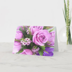 Frühjahrs-Bouquet-Muttertagskarte Karte