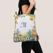 Frühjahrs-Feengarten individuell gestaltet Tasche (Von Nahem)