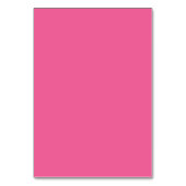 Frühjahrs-Hochzeit in Pink-Schmetterling Tischnummer (Rückseite)