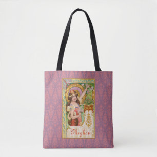 Frühjahrs-Jugendstil-Einkaufstasche Tasche