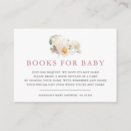 Frühjahrs-Osterbaby | Buchungsanfragekarte Begleitkarte (Vorderseite)