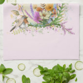 Frühjahrs-Ostereier-Blume Geschirrtuch (Gefaltet)