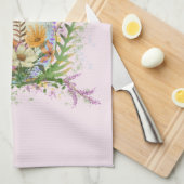 Frühjahrs-Ostereier-Blume Geschirrtuch (Viertel Falte)