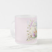 Frühjahrs-Ostereier-Blume Mattglastasse (Vorderseite Links)