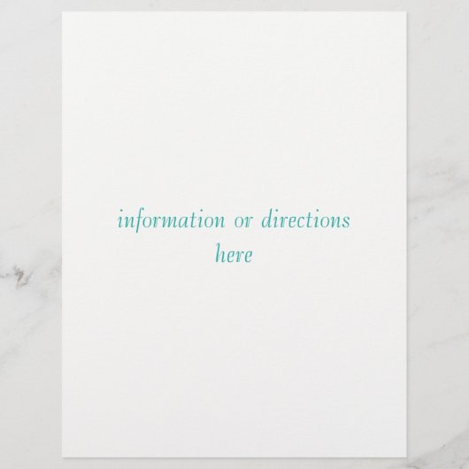 Frühjahrs-Ostereier-Jagd Flyer (Hinten)