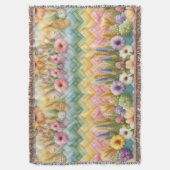 Frühjahrs-Osterfreude Decke (Vorderseite Vertikal)